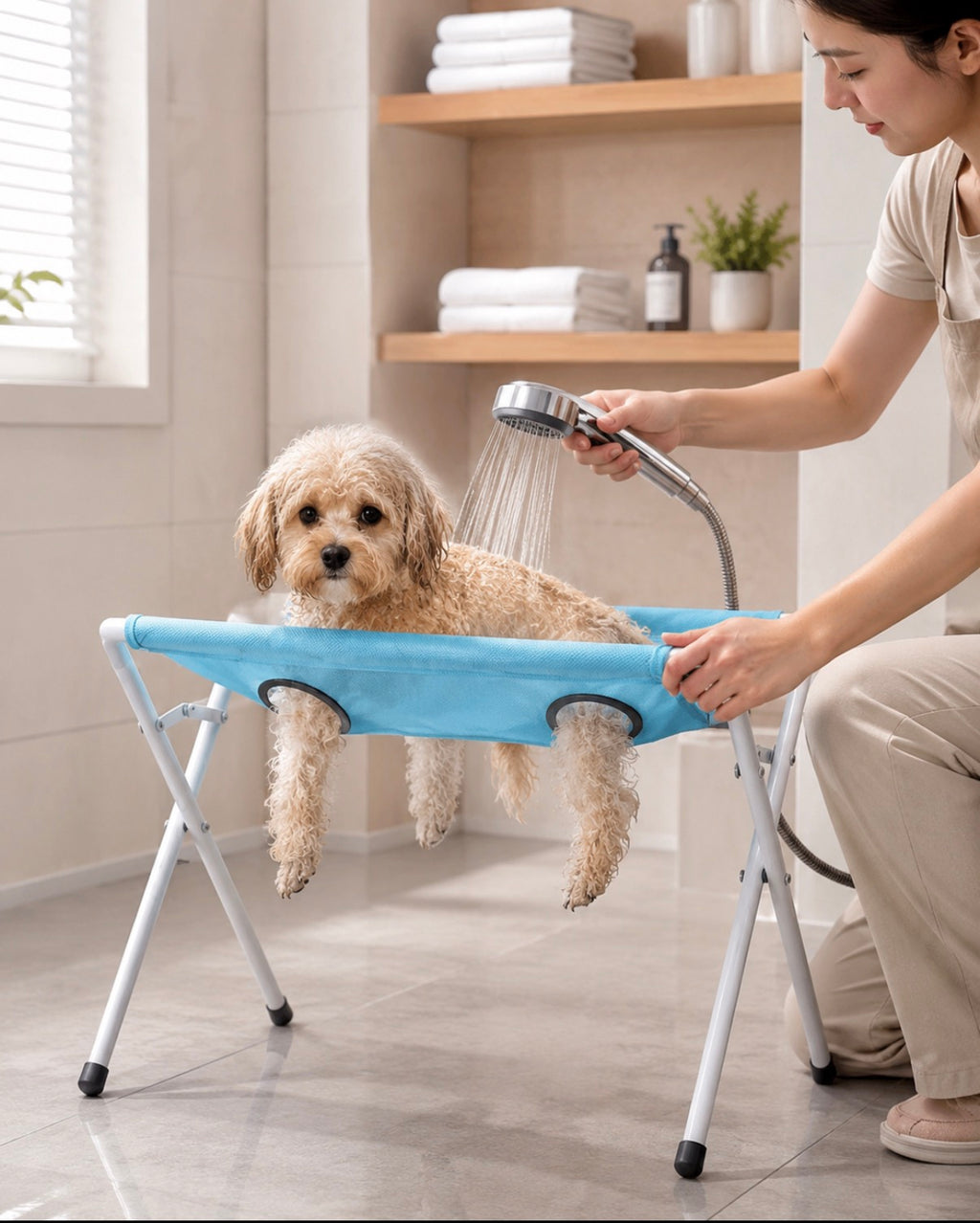 CloudDry™ Pet Grooming & Drying Stand