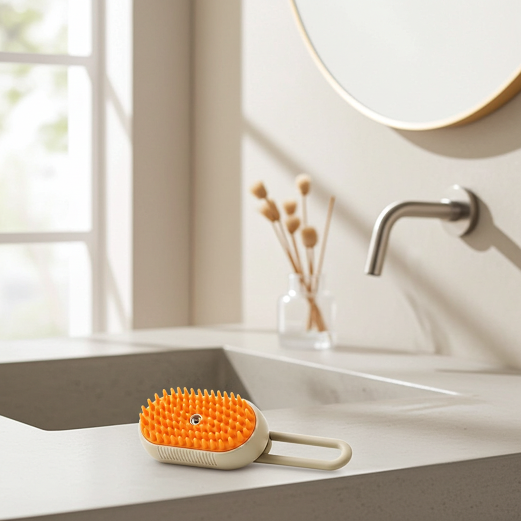 3-in-1 Steam Pet Grooming Brush
