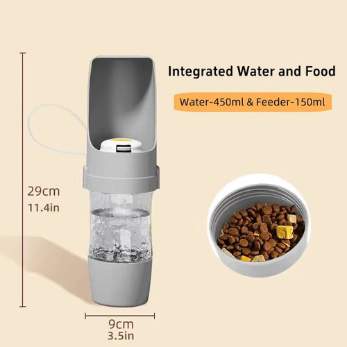 HydraPack™ 2-in-1 Pet Travel Bottle