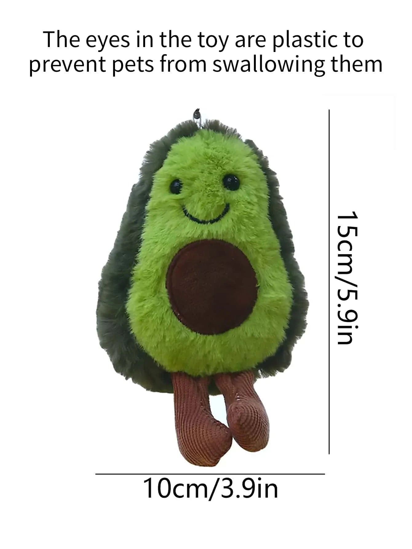 Avocado Plush Pet Toy – Cute, Soft & Perfect for Playtime
