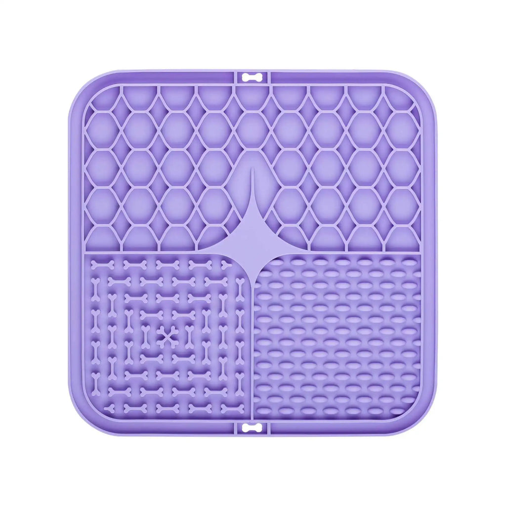 Pet Lick Mat for Dogs - Silicone Slow Feeder for Bathing, Anxiety & Treat Time