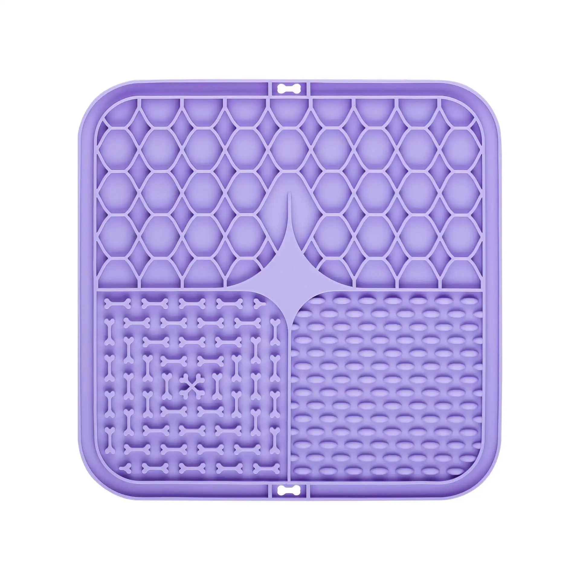 Pet Lick Mat for Dogs - Silicone Slow Feeder for Bathing, Anxiety & Treat Time